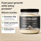 TruHeight añadido a avena para aumentar calorías y nutrientes en desayunos