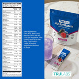 TRULABS en ambiente de gimnasio y bolso para uso diario y conveniencia