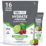 TRULABS frontal del empaque Cherry Limeade mostrando beneficios