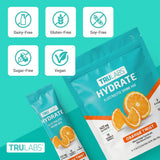 TRULABS sobre en mano listo para mezclar, ideal para llevar y usar
