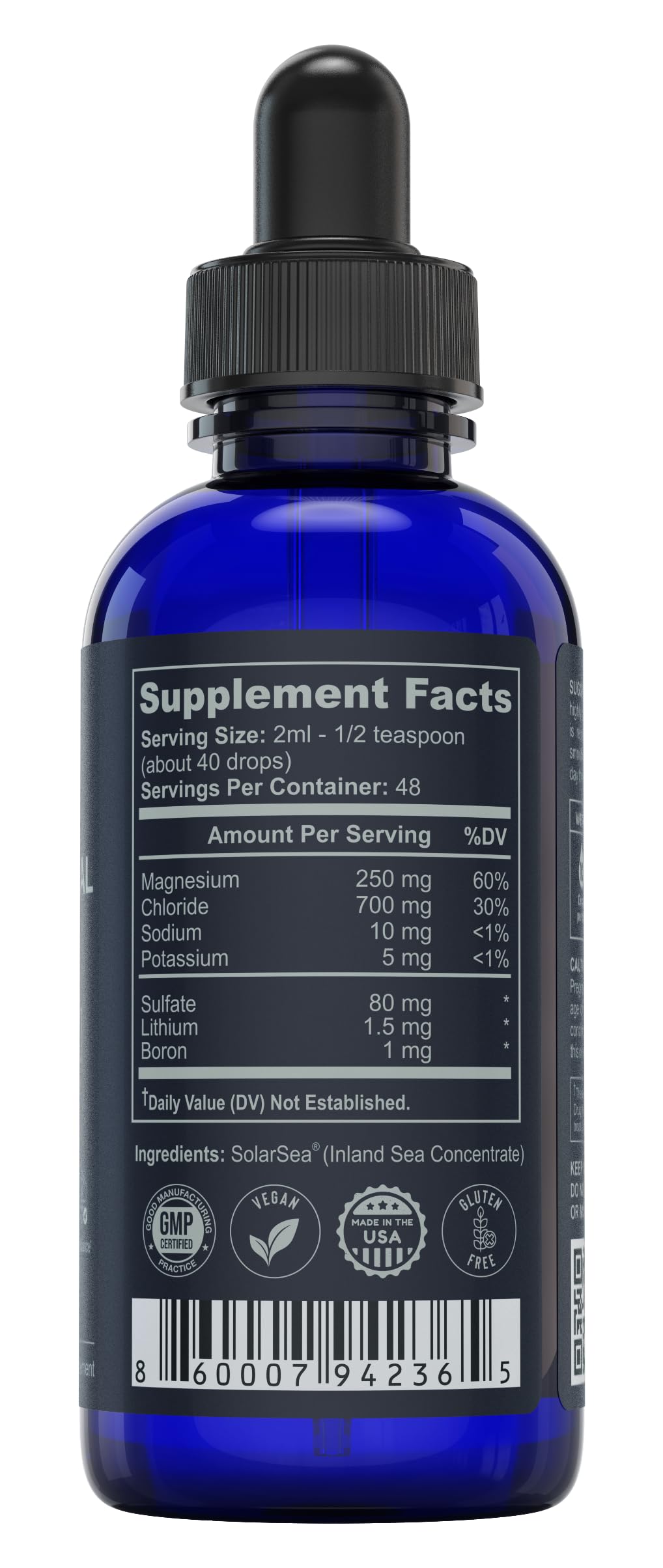 TRULIFE NATURALS gota en vaso demostrando uso y rápida disolución