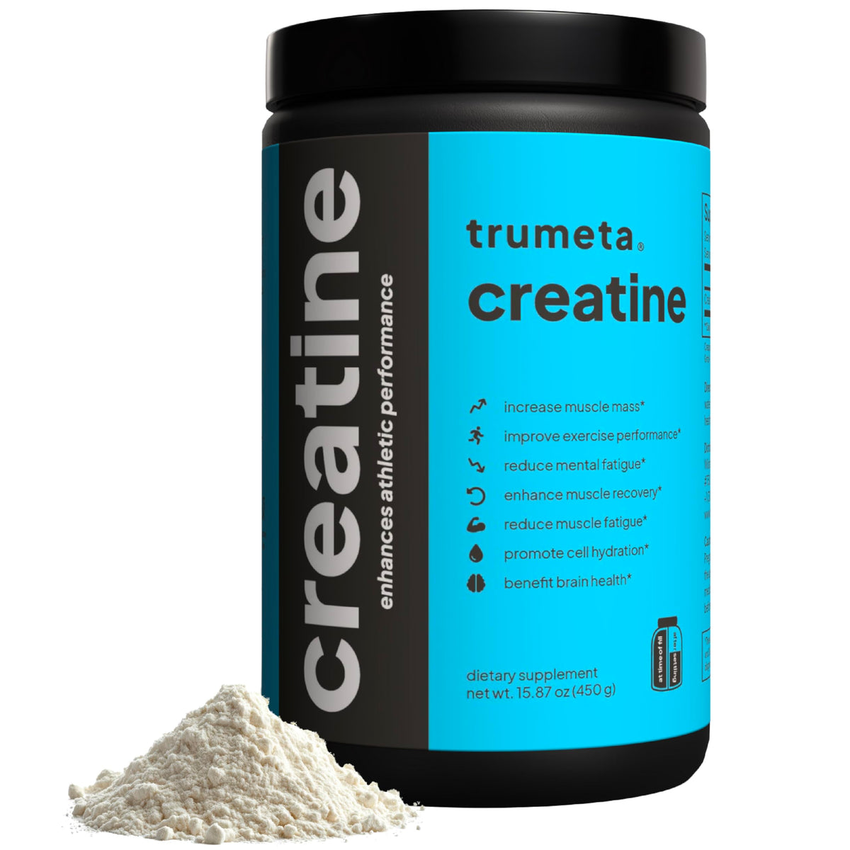 TRUMETA envase frontal mostrando 90 servicios y marca clara