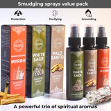 TRUMIRI spray en uso en sala para purificar ambiente y crear calma