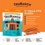 TRURANCH primer plano textura de colágeno que evidencia masticado duradero