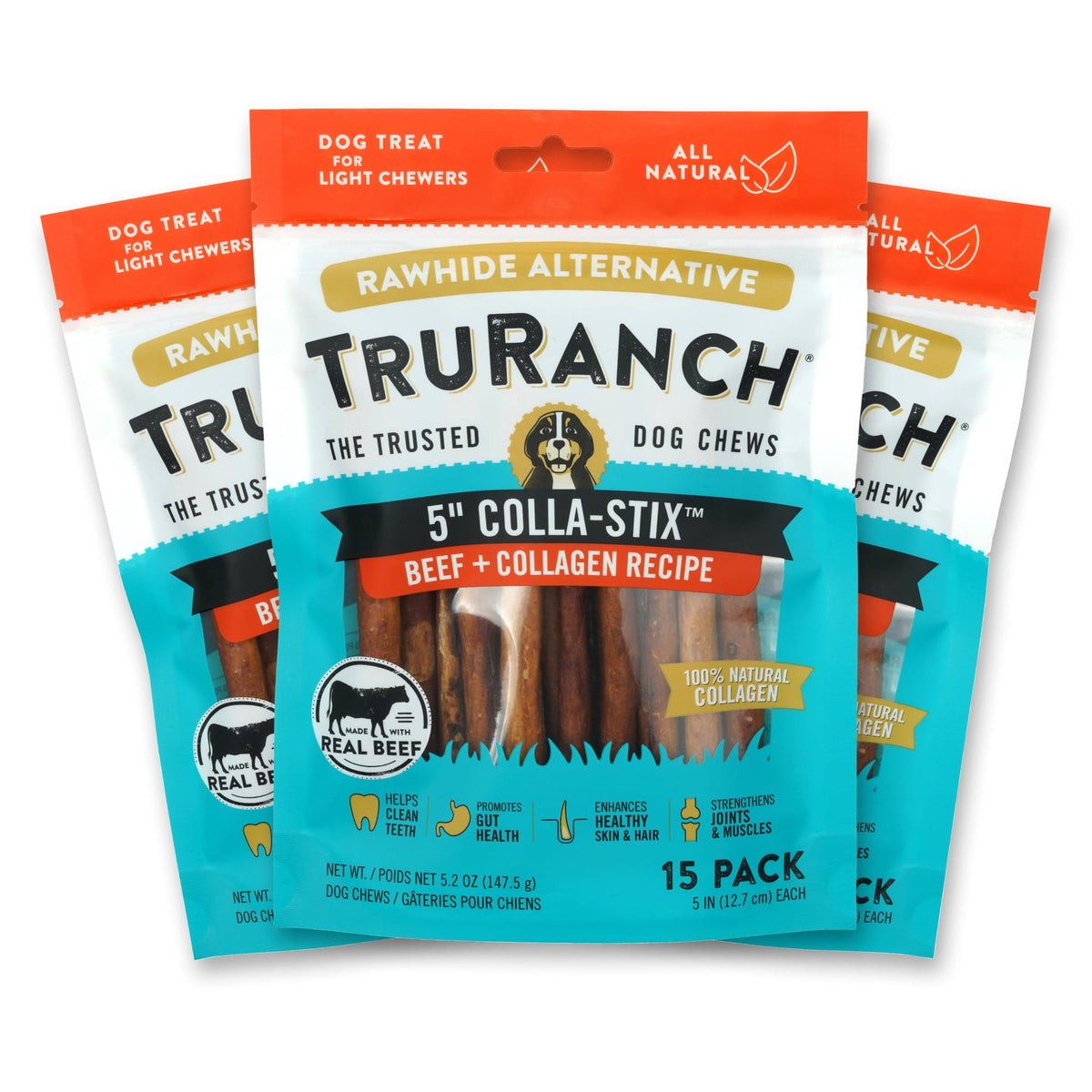 TRURANCH paquete frontal mostrando 45 sticks, conveniencia y ahorro
