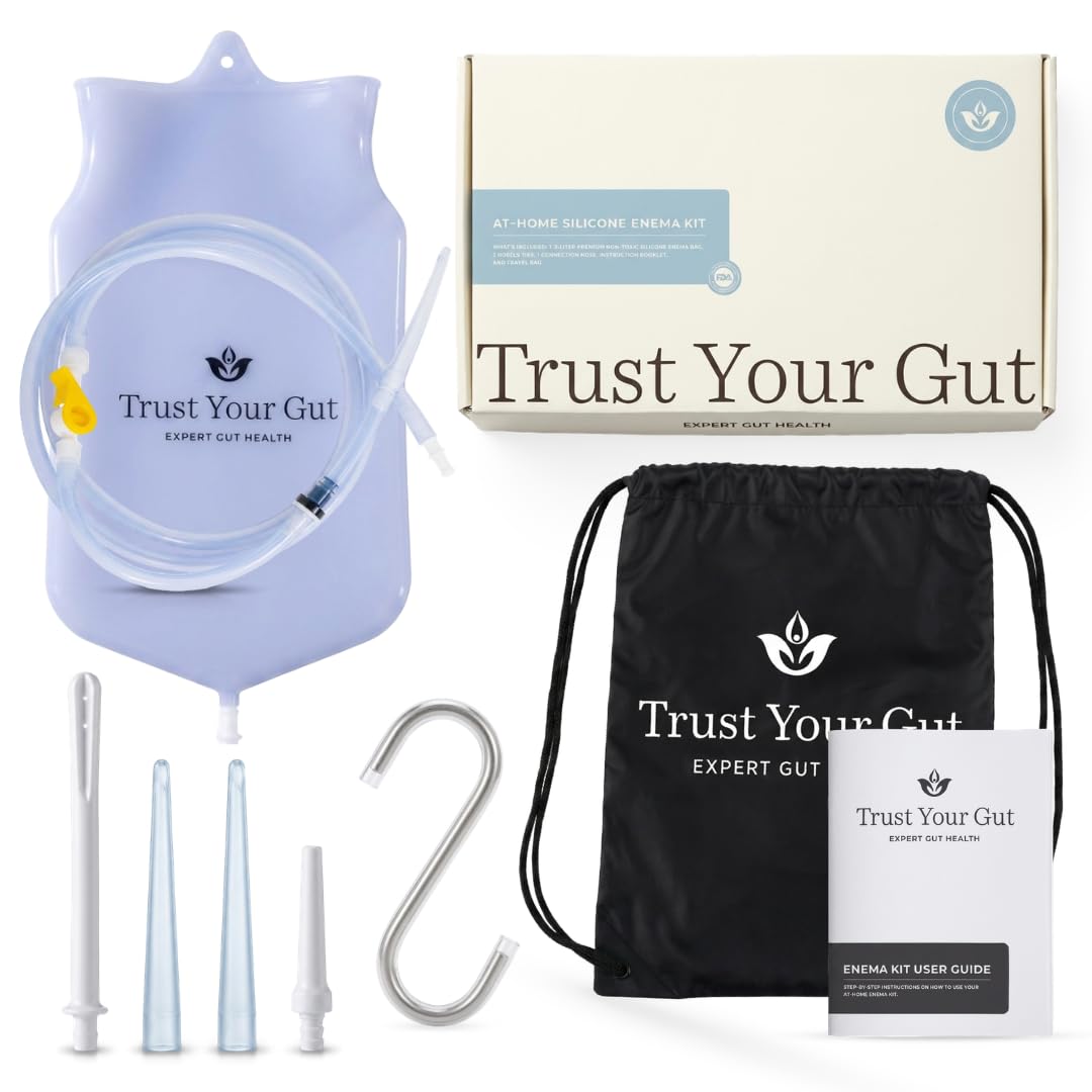 Trust Your Gut bolsa frontal de silicona, fácil limpieza y visión del volumen