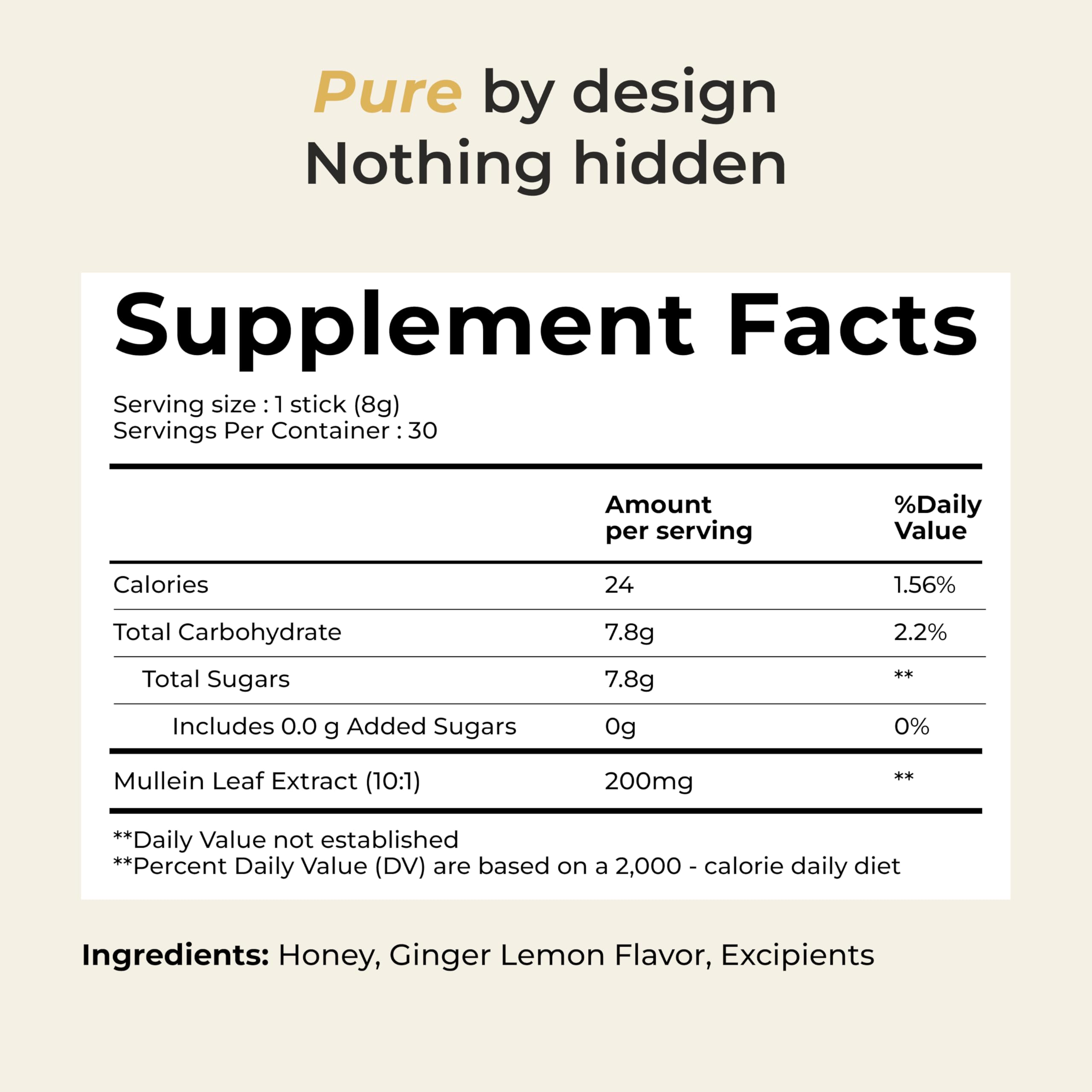 Trusted Rituals etiqueta con información de 2000mg y sin aditivos, transparencia y calidad