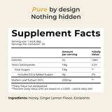 Trusted Rituals etiqueta con información de 2000mg y sin aditivos, transparencia y calidad