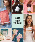 Truvani cierre y tapa detalle para mantener frescura y comodidad de uso
