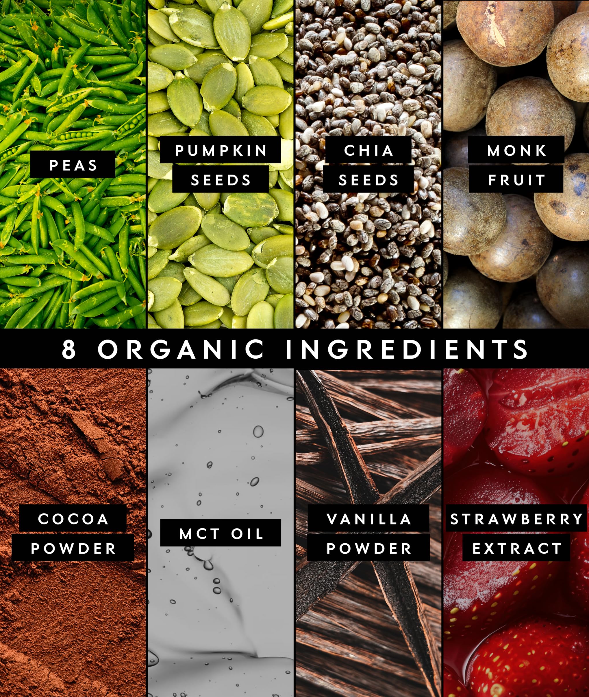 Truvani cucharada de polvo en mano, porción práctica y fácil mezclar