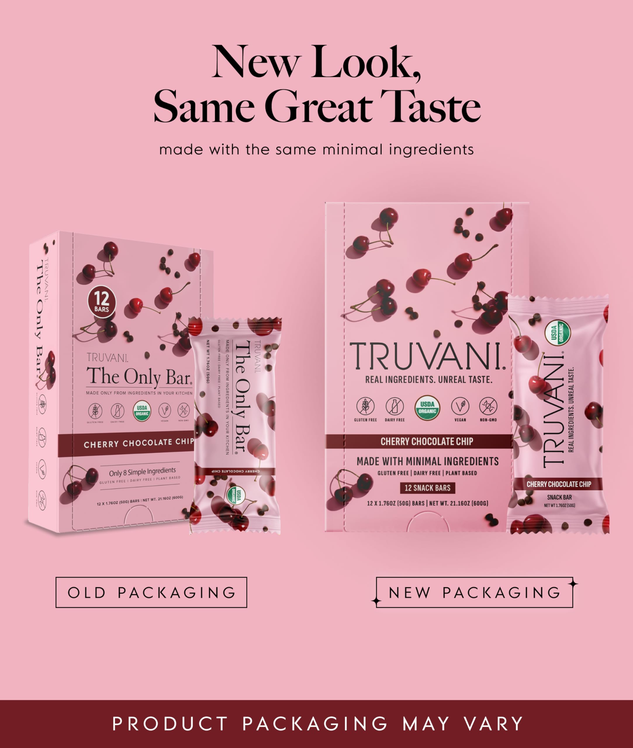 Truvani barras en desayuno saludable que respaldan un estilo de vida activo