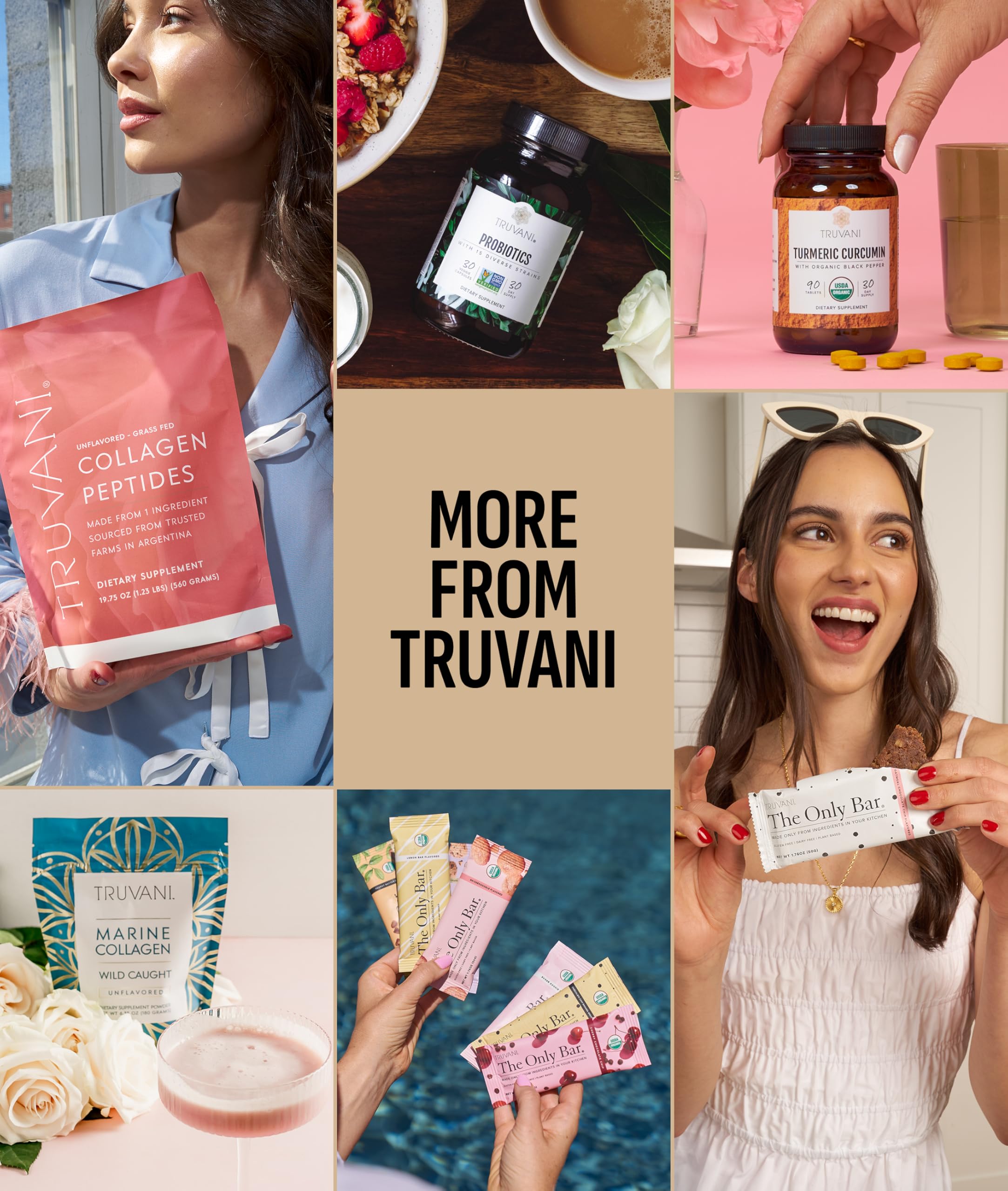 Truvani pouch de viaje que permite llevar proteína vegetal a cualquier lugar