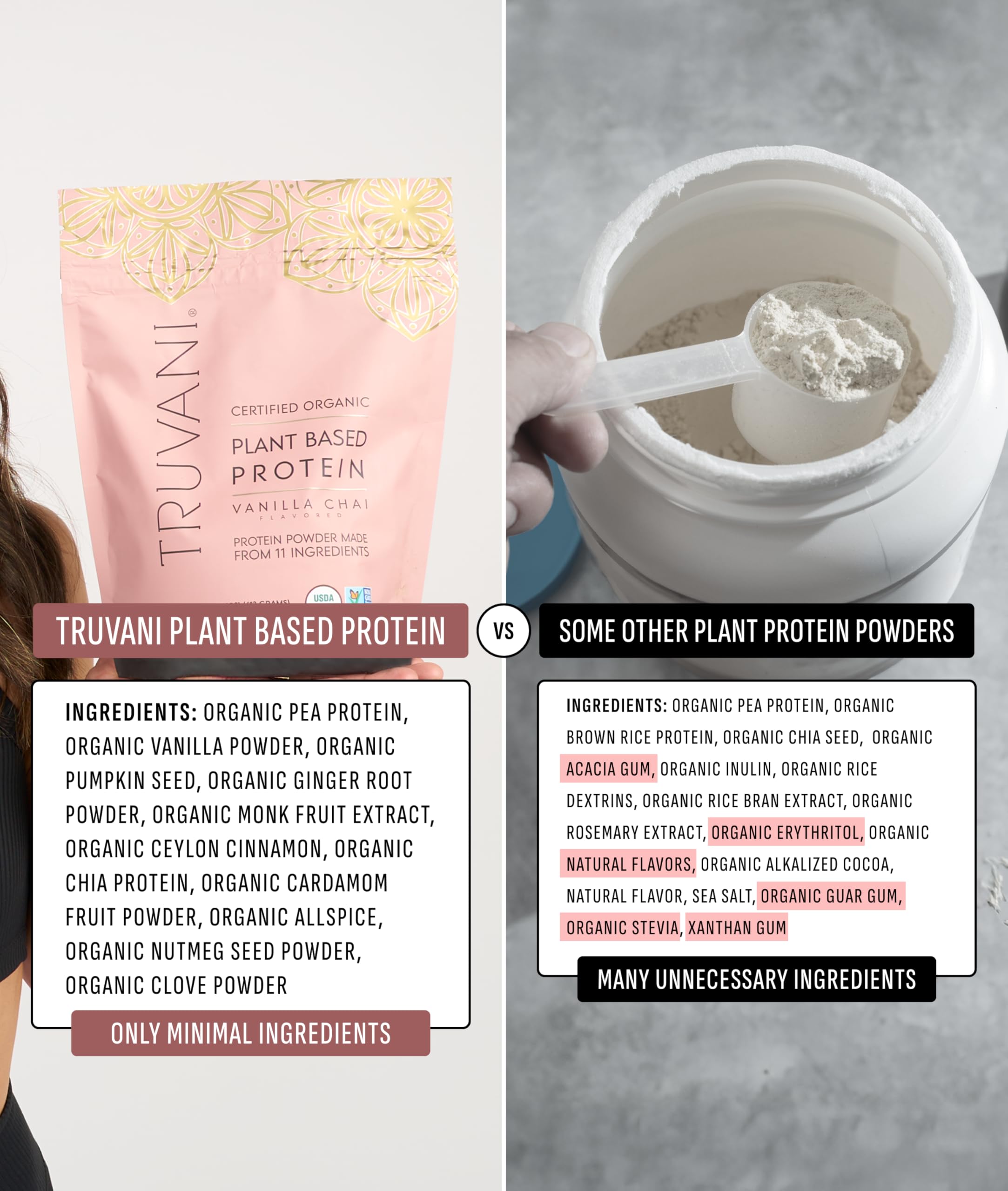 Truvani añadido en avena nocturna, mejora proteína en recetas saludables