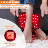 TUOB primer plano de LEDs y tela, beneficio distribución uniforme de luz