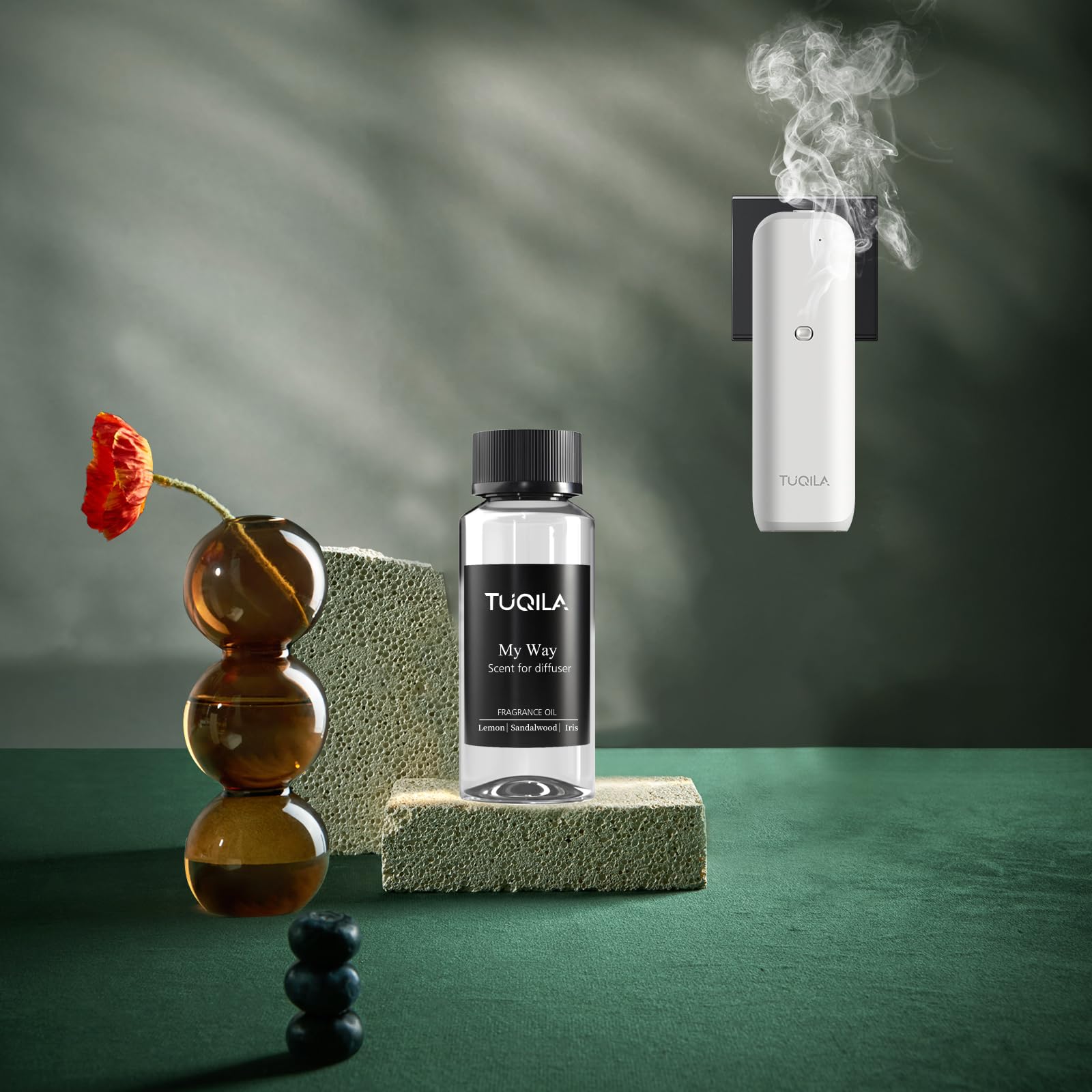 Comparación de tamaño Tuqila My Way 120 ml para estimar duración