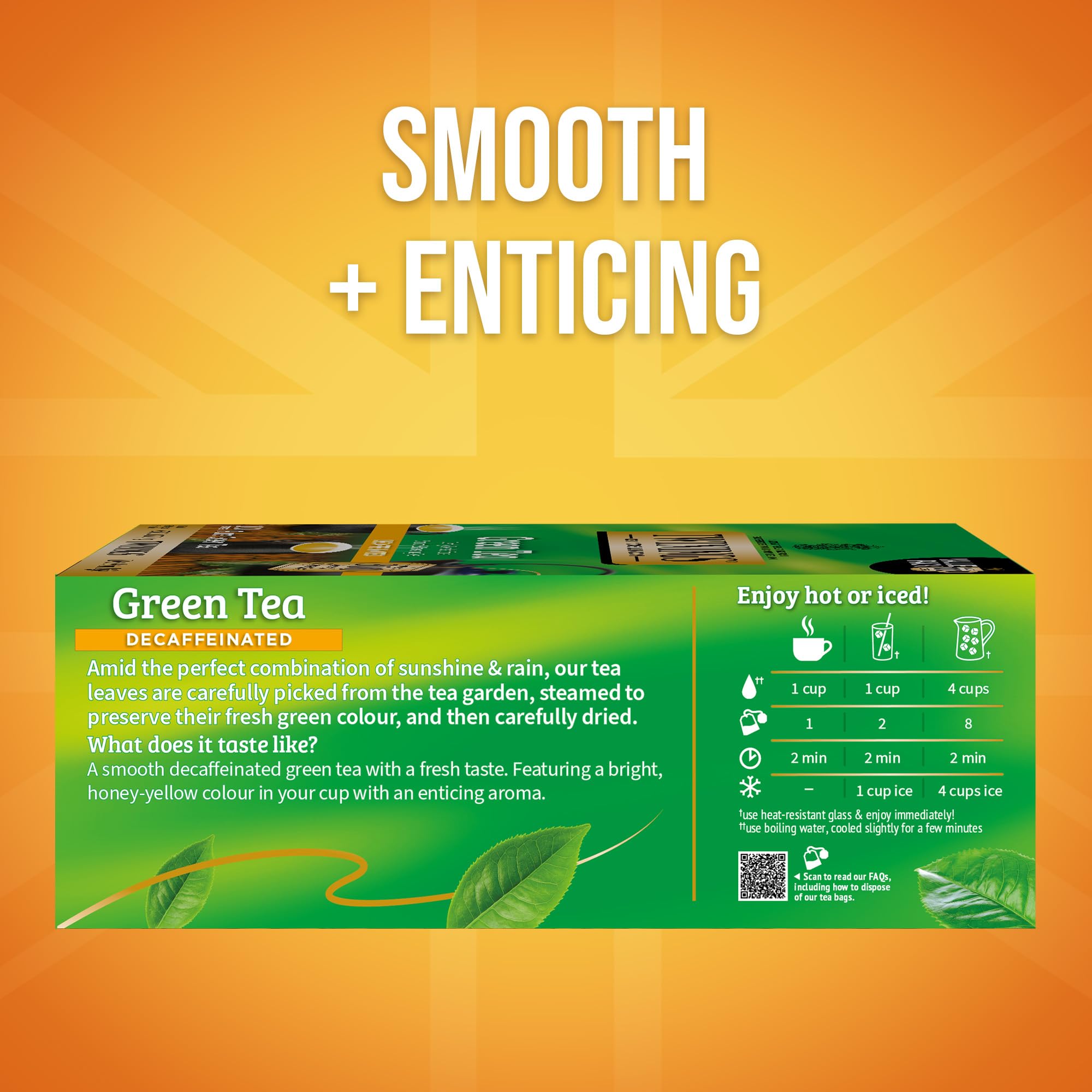 Twinings bolsita individual sellada que mantiene la frescura y aroma