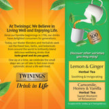 Twinings vaso con té verde con hielo ideal para bebidas frías