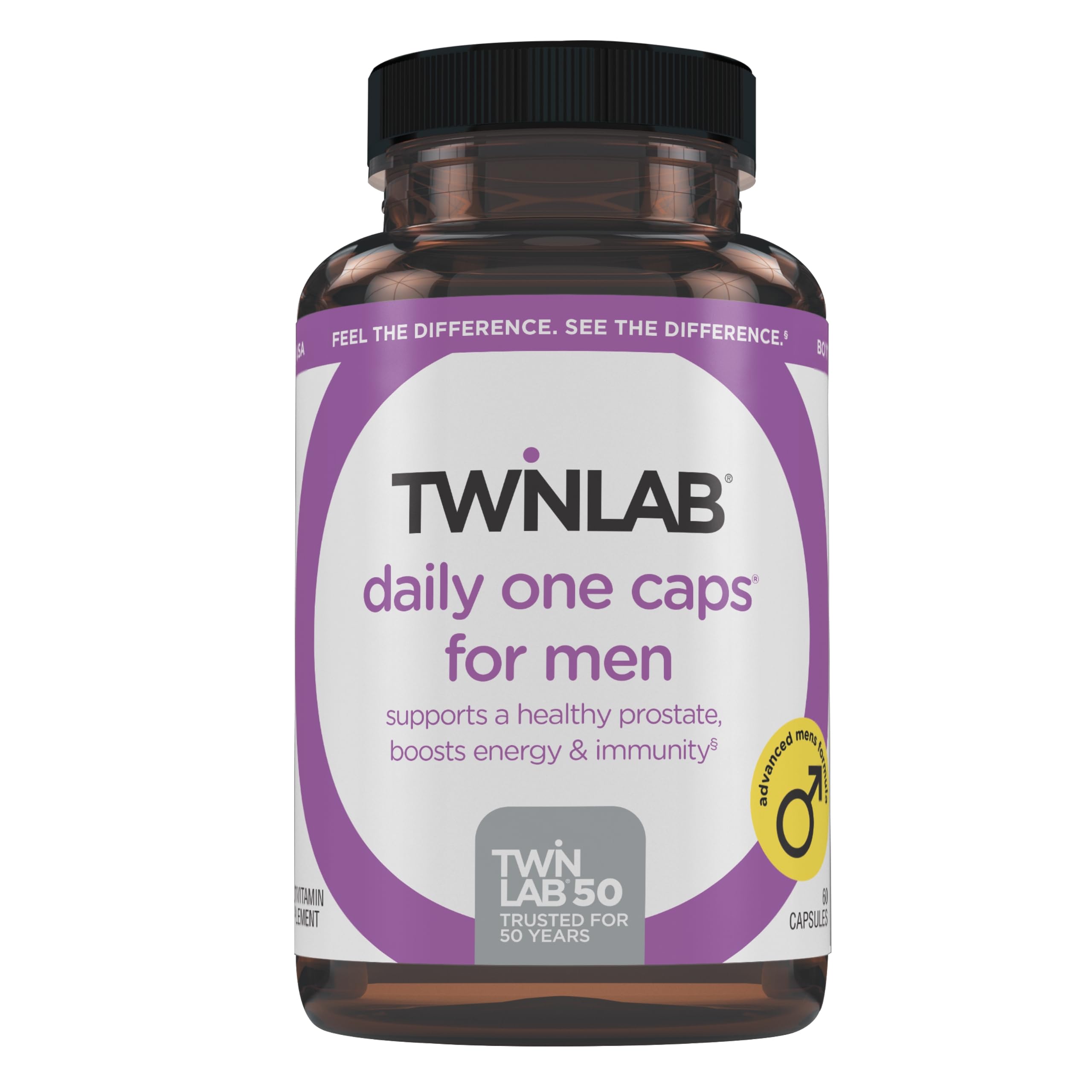 Twinlab frasco frontal del multivitamínico para conveniencia diaria
