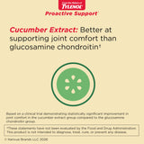 Tylenol extracto de pepino en foco resaltando apoyo a la comodidad articular