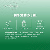 Type Zero comparación de tamaño con una mano para visualizar 300 g