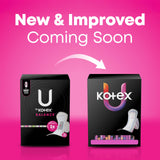 U by Kotex detalle del centro elevado que absorbe rápido