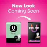 U by Kotex protector envuelto individualmente, higiene y discreción al transportar