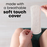U by Kotex cubierta suave y transpirable, comodidad para piel sensible