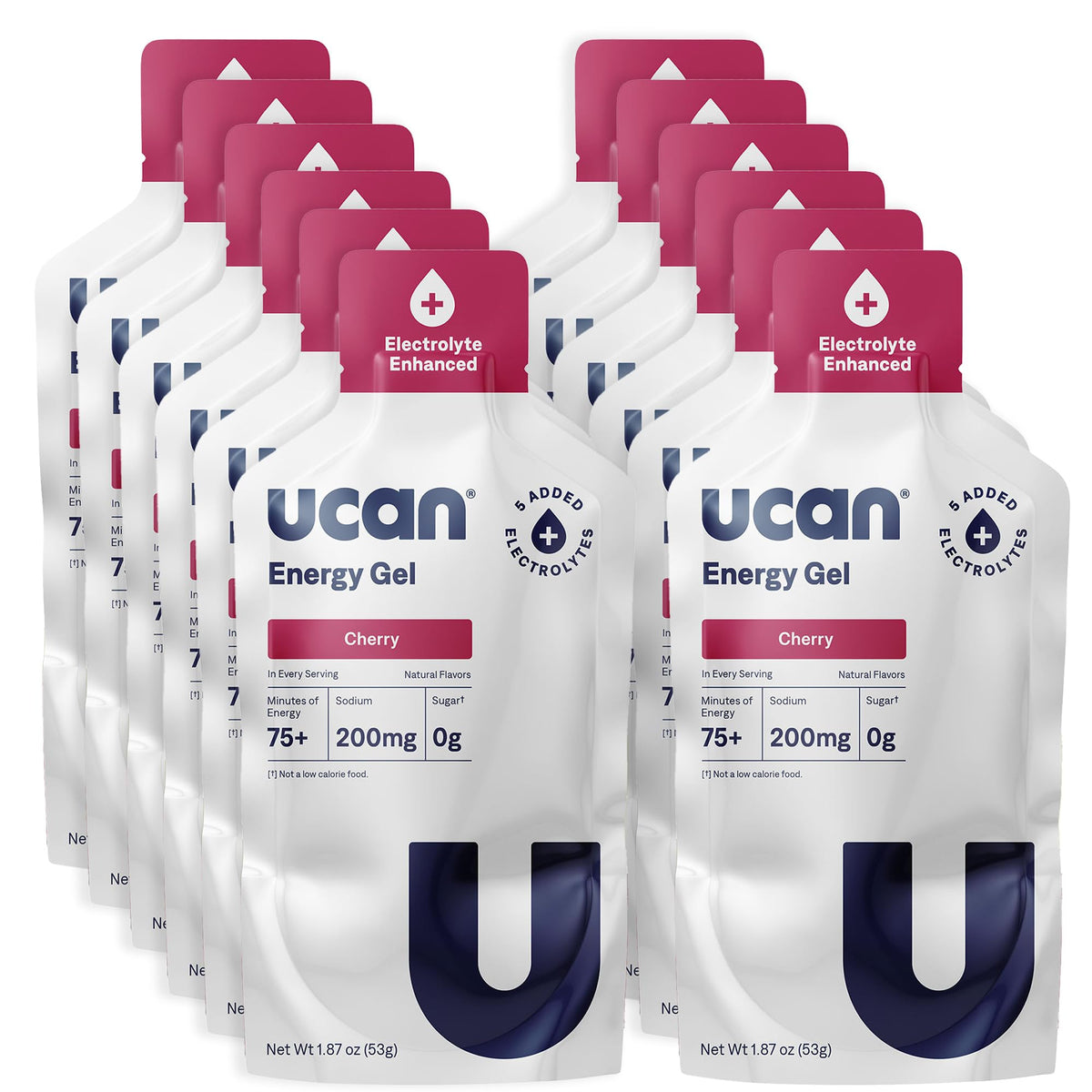 UCAN Edge paquete frontal que muestra presentación y beneficio energía sostenida