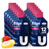 UCAN gel frontal del paquete mostrando diseño y beneficio energía sostenida