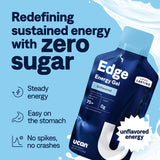 UCAN Edge sobre abierto que muestra gel neutro y fácil digestión