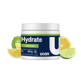 UCAN frente del empaque mostrando sabor limón-lima y beneficios