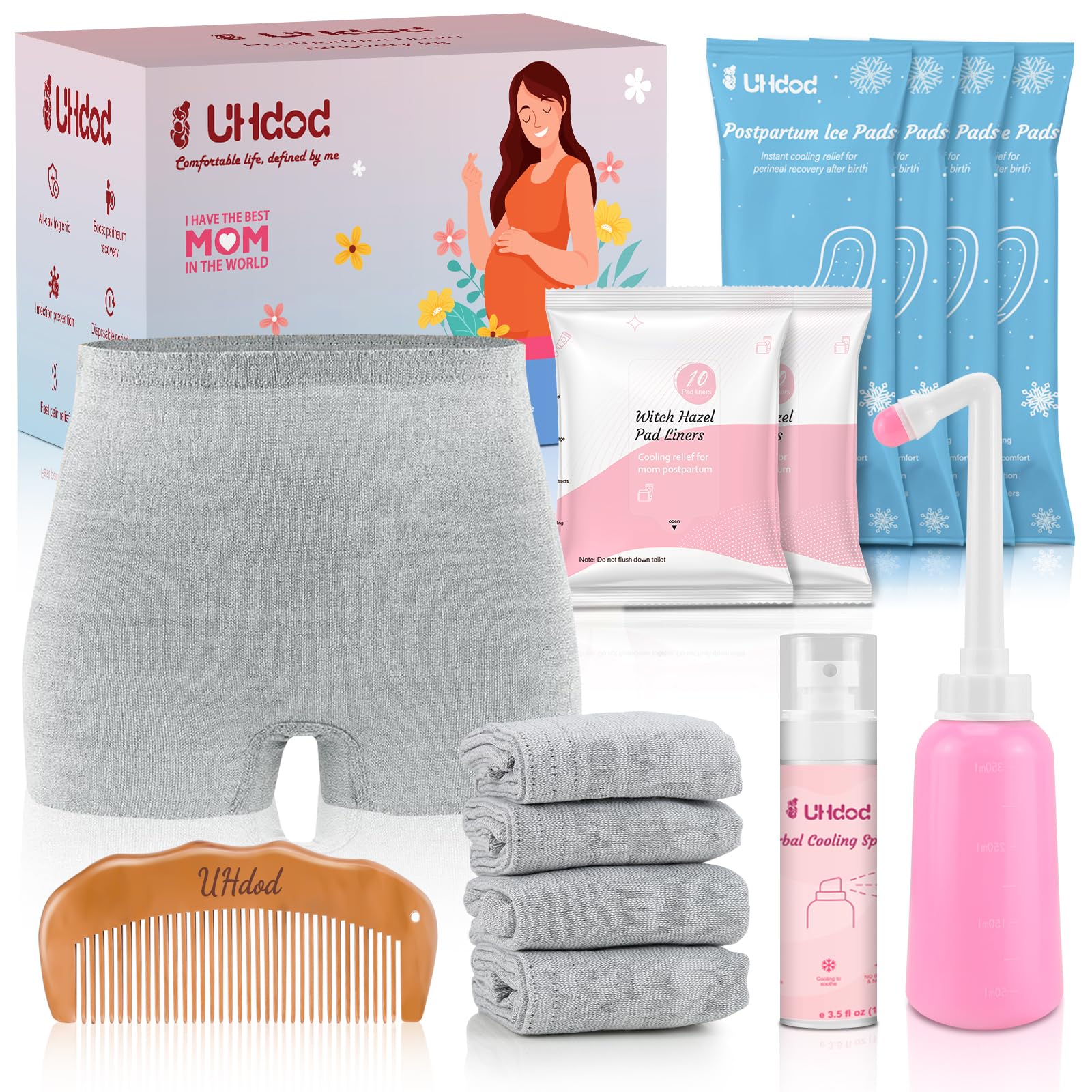 UHdod kit postparto frontal con todos los elementos para comodidad