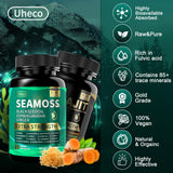 Uheco selección de ingredientes naturales juntos mostrando origen vegetal