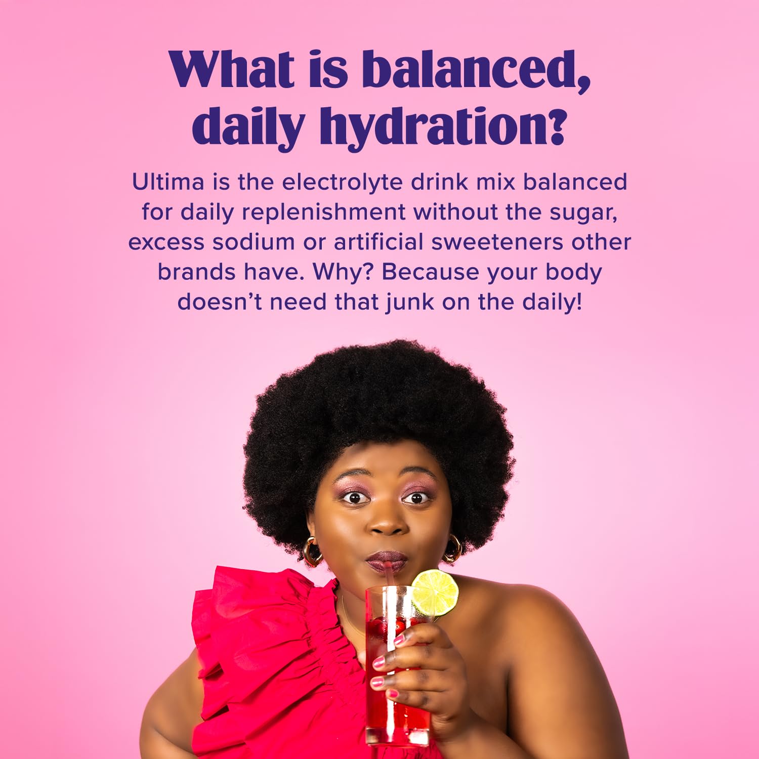 Ultima Replenisher colección de sobres para comparar sabores fácilmente