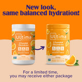 Ultima Replenisher detalle de etiqueta con lista de electrolitos y vitaminas