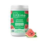 Ultima Replenisher bote frontal mostrando presentación y beneficios de hidratación