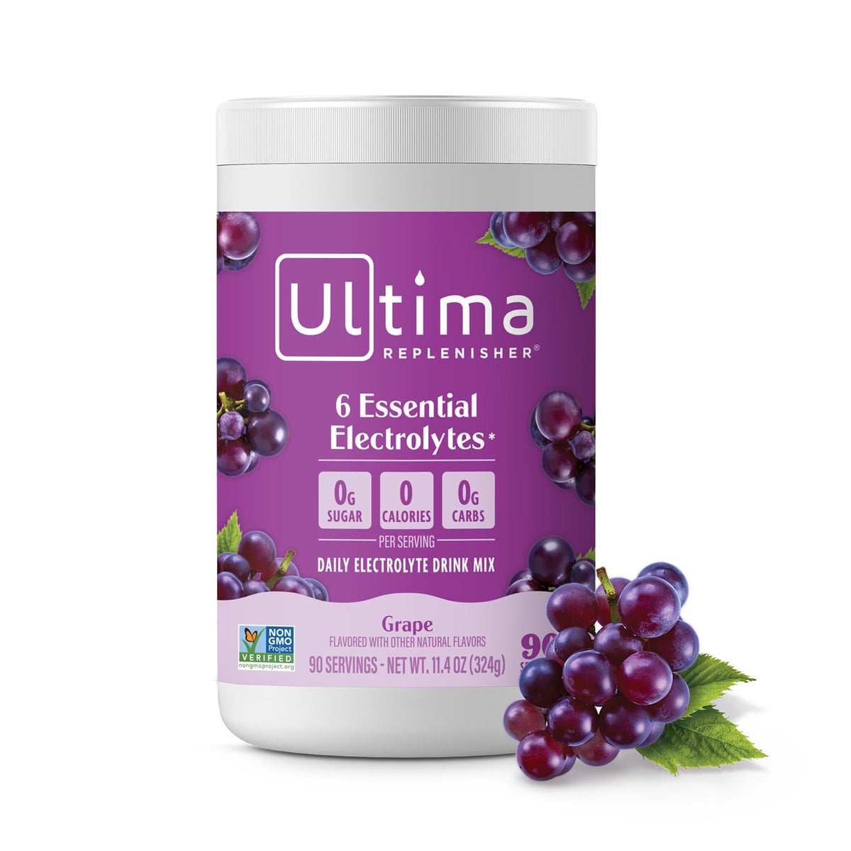 Ultima Replenisher lata frontal mostrando envase y beneficio hidratación diaria