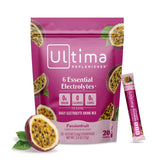 Ultima Replenisher frente del paquete muestra 20 sobres y beneficios claros