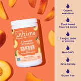 Ultima Replenisher bebida preparada en vaso, refrescante y sin azúcar