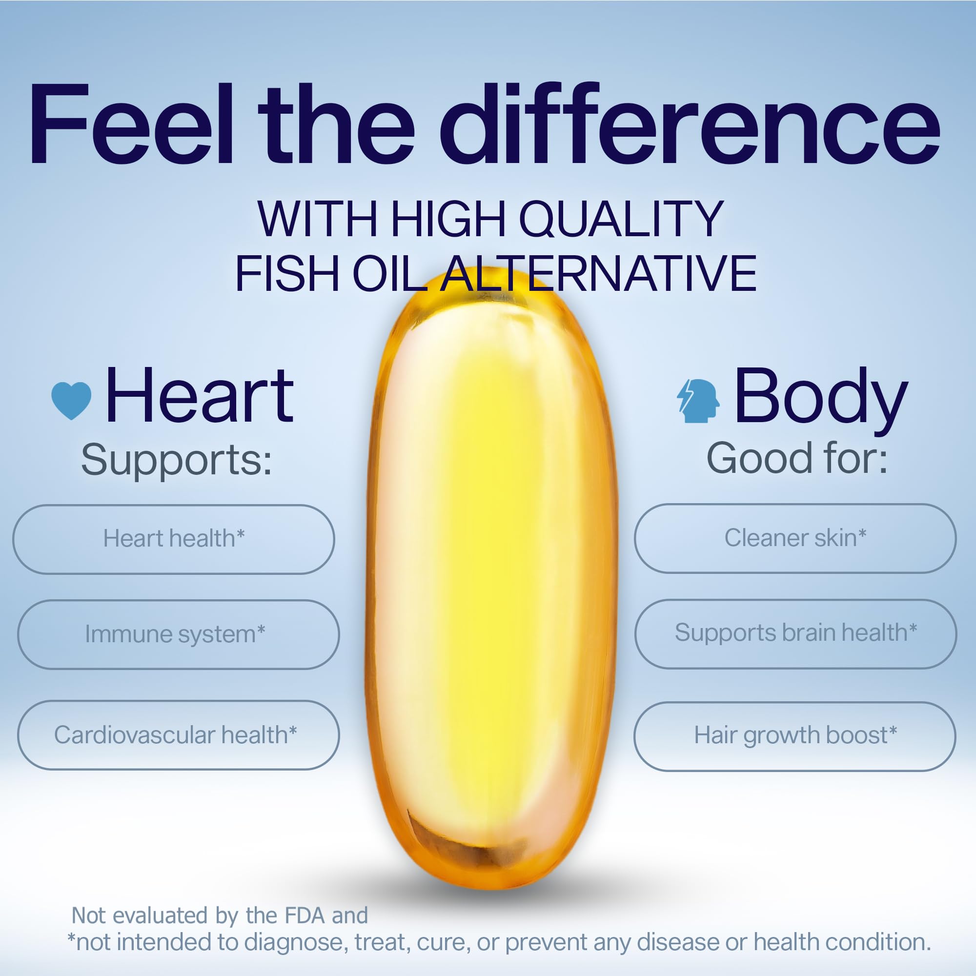 ULTIMATE EFAs etiqueta nutricional legible con ingredientes y dosificación