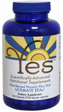 ULTIMATE EFAs empaquetado frontal mostrando 120 cápsulas y beneficios claros