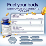 ULTIMATE EFAs semillas secas usadas en la fórmula mostrando origen natural
