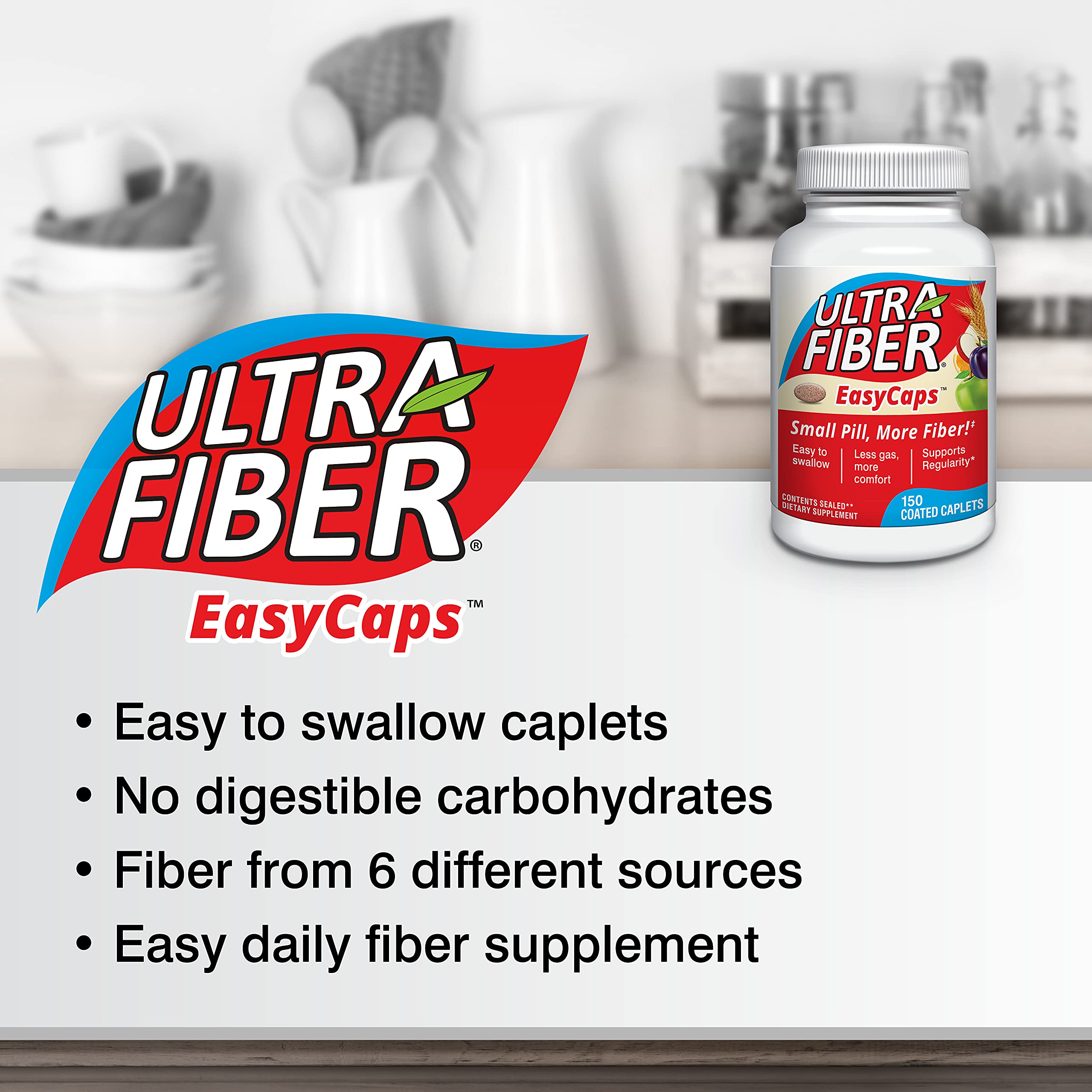 Ultra-Fiber capletas en mano para comparar tamaño y facilidad de uso
