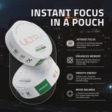 Ultra Pouches detalle de bolsita y textura que facilita liberación rápida