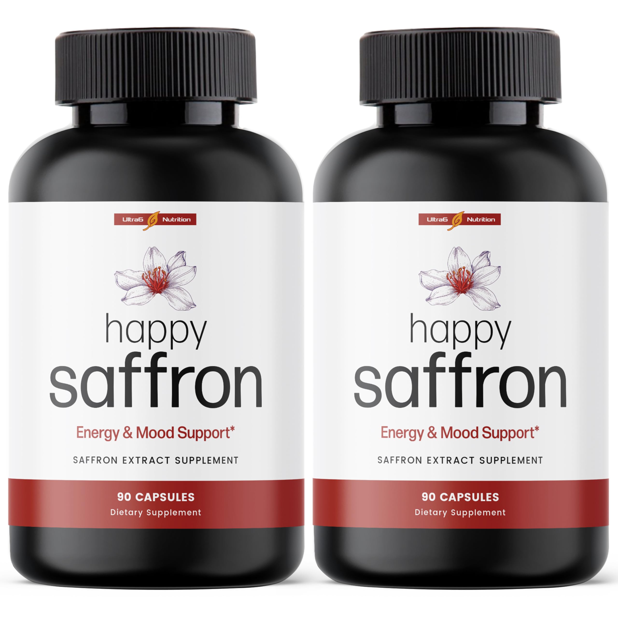 Ultra6 Nutrition frasco frente mostrando diseño y cantidad pack 2 beneficio claridad