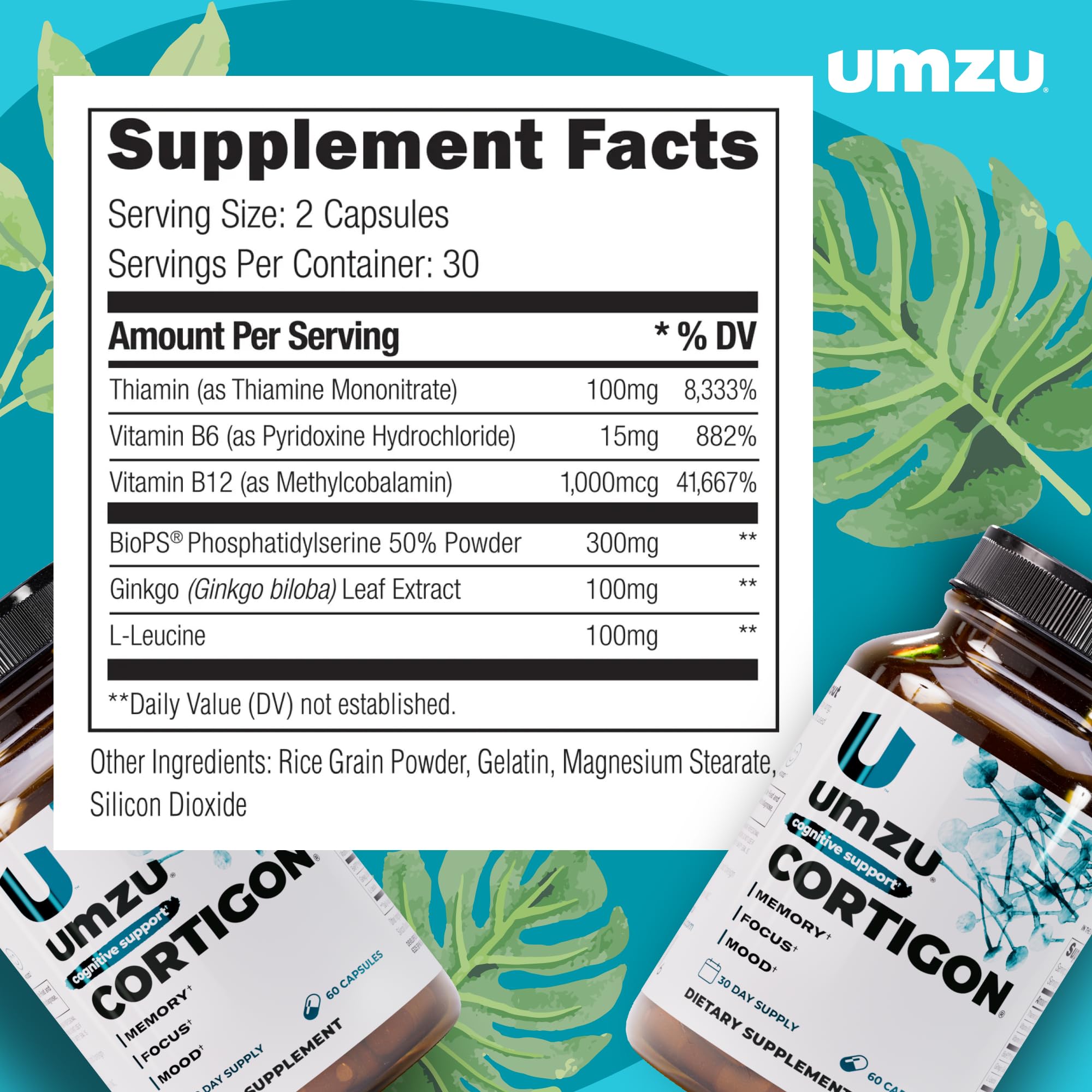 UMZU producto en uso sobre escritorio para enfoque y productividad