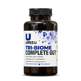 UMZU frente del envase mostrando diseño y beneficio de equilibrio digestivo