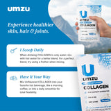 UMZU zuCollagen mezclado en batido demostrando disolución rápida