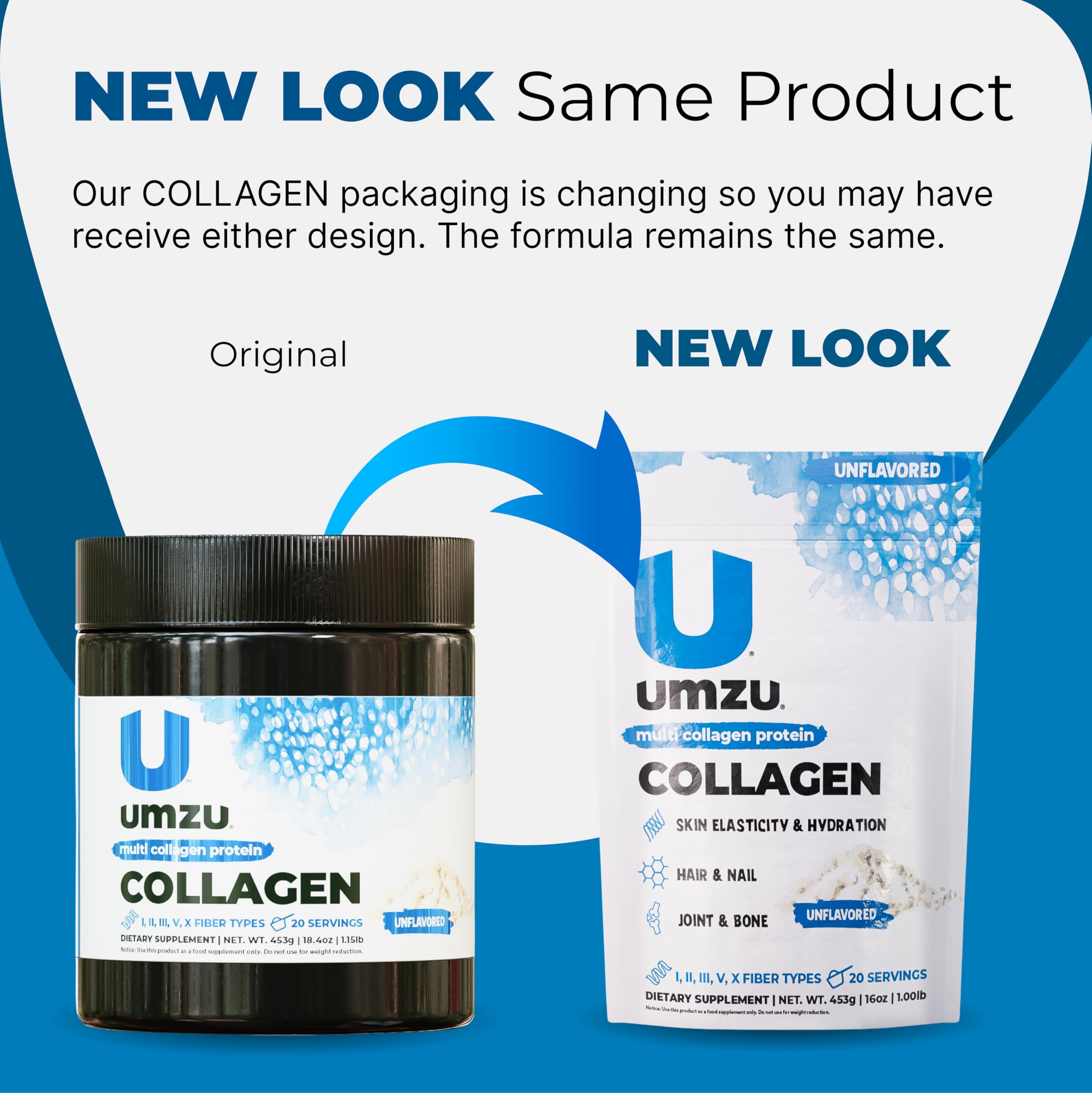 UMZU zuCollagen en cocina con ingredientes, fácil incorporación diaria