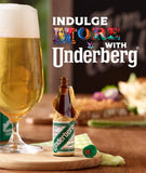 Underberg empaque lateral con información, Underberg importado desde Alemania